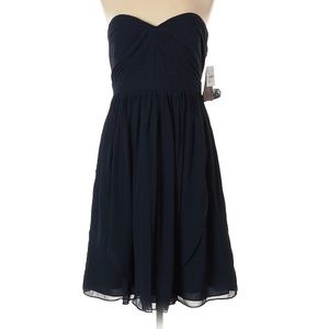 Jenny Yoo Collection Navy Blue Cocktail Dress